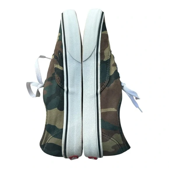 Vans‎ Authentic Camo Sneakers - Green and Brown Woman’s 7.5/Mens 6 - Picture 6 of 9